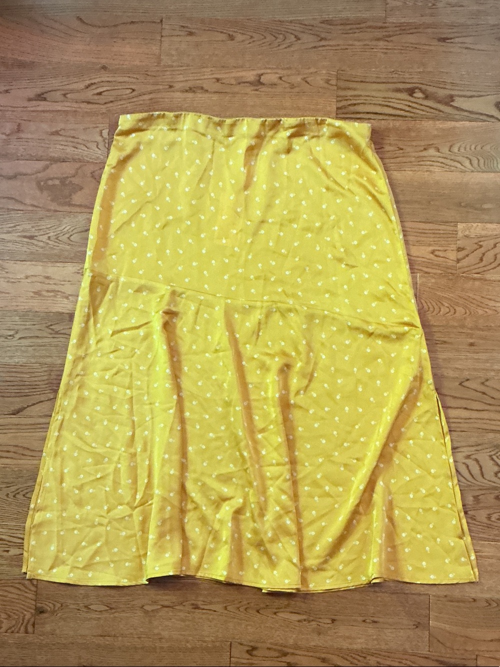Matilda Jane Good Hart Yellow Floral Midi Skirt